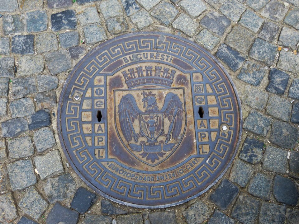 Manhole Manhole Cover Road Surface Storm Drain