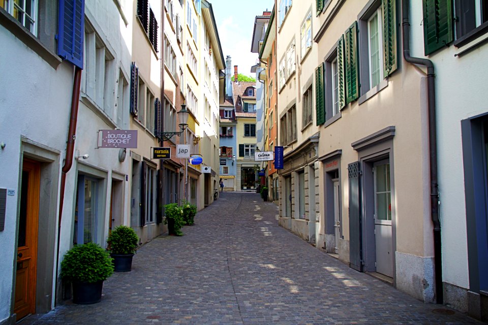 Town Neighbourhood Alley Street