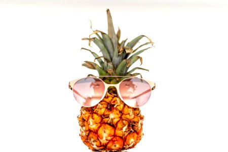 Pineapple With Sunglasses