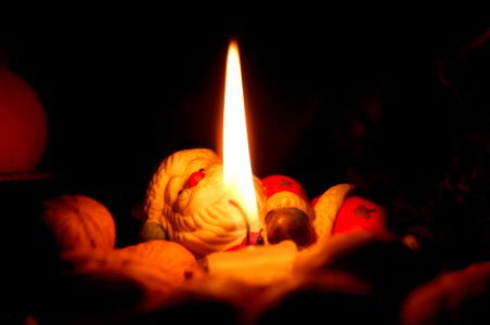 Candle Lighting Flame Darkness