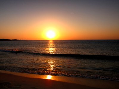 Horizon Sea Sunset Sunrise photo