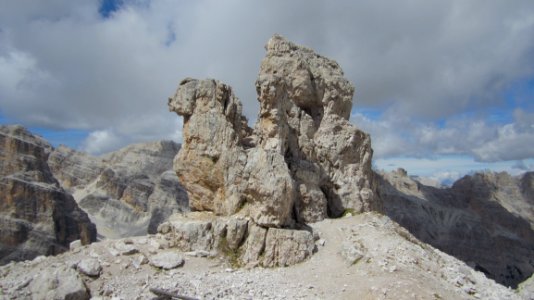 Rock Mountain Sky Formation photo