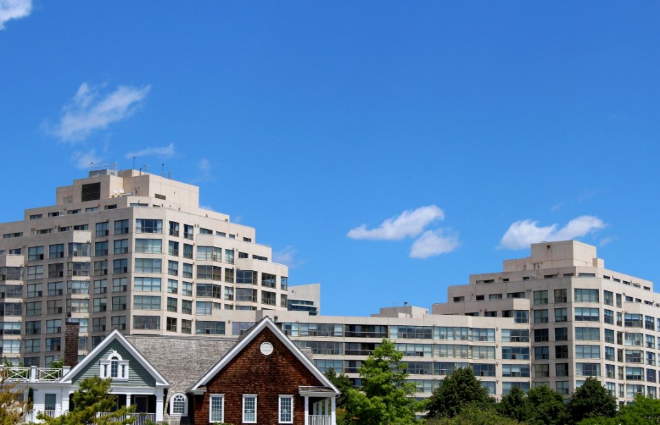Sky Residential Area Condominium Building
