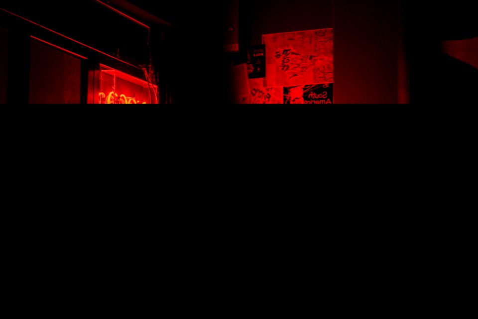 Bar Dark Illuminated