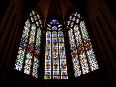 Stained Glass Glass Chapel Window photo