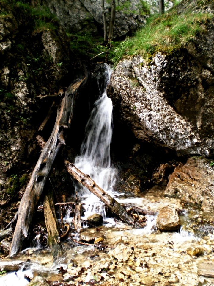 Waterfall Body Of Water Nature Reserve Stream