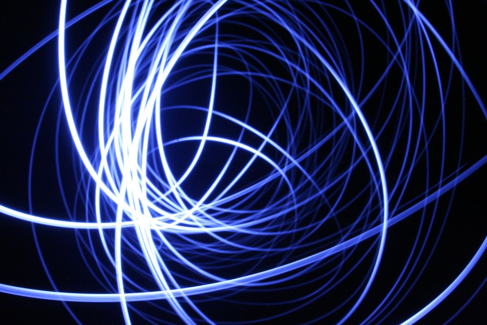 Lines lights circles