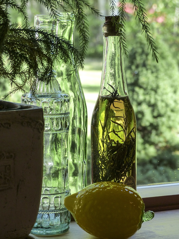 Oil bottle spicy oil vintage