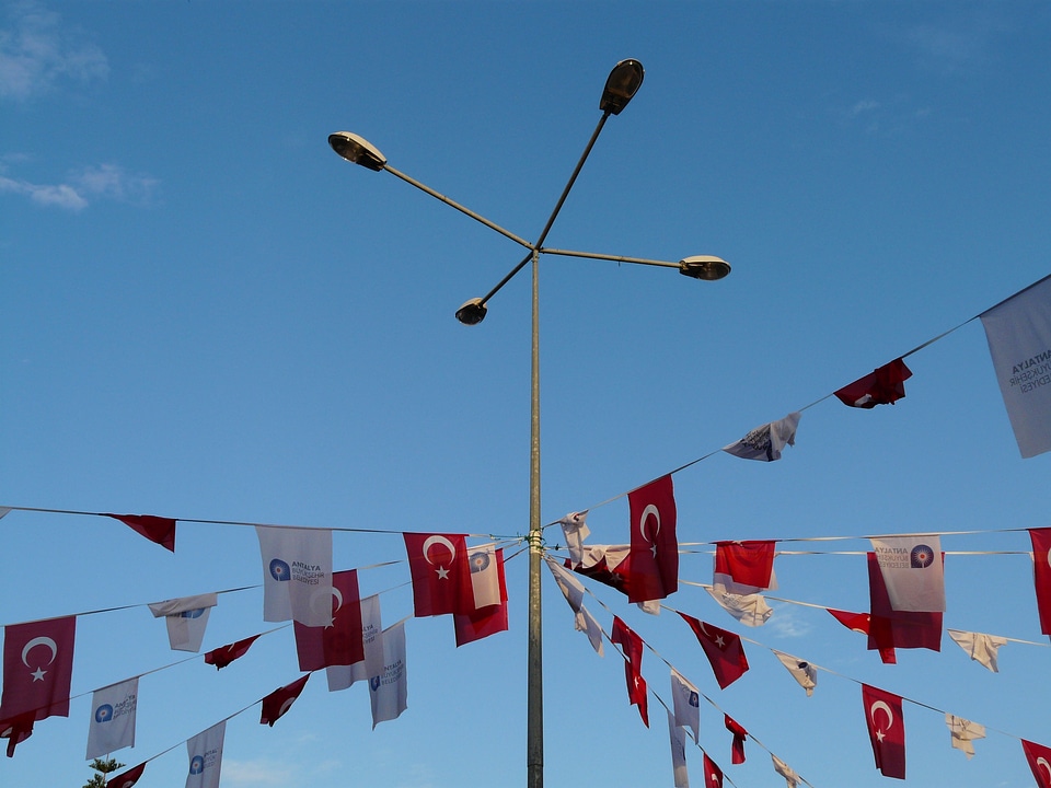 Turkey street lamp lighting