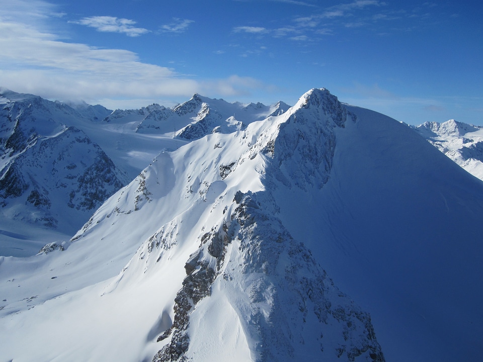Snow winter landscape