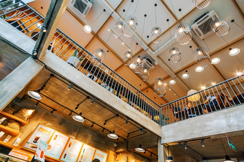 Low Angle Photography Of Pendant Lamps