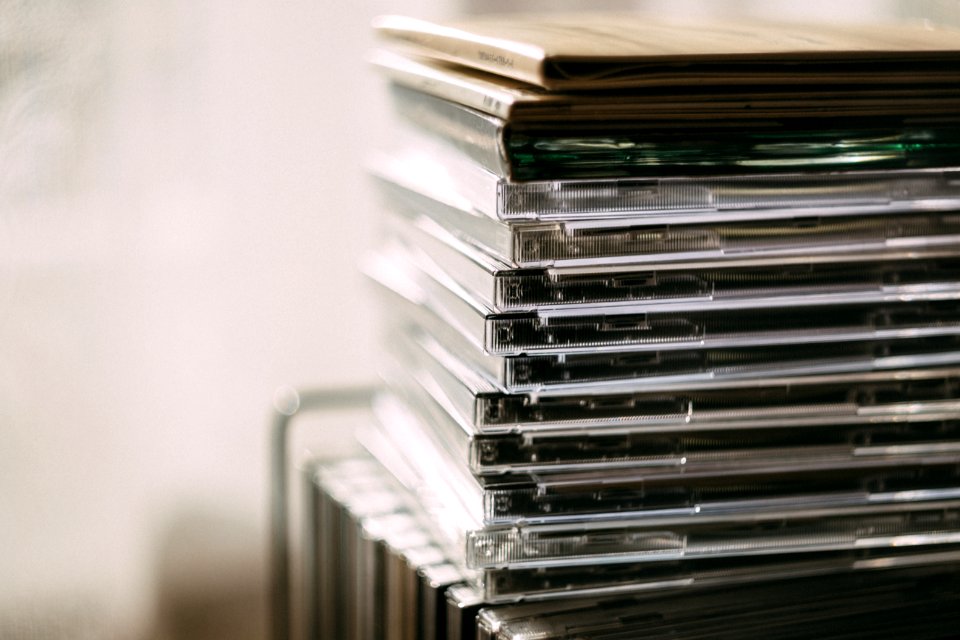 Pile Of Assorted Cd Cases