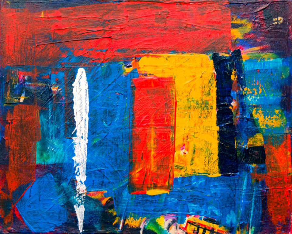 Multicolored Abstract Painting