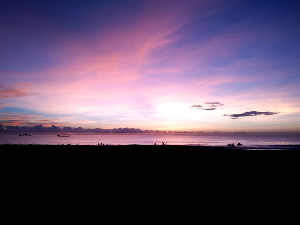 Seashore Photo During Sunset