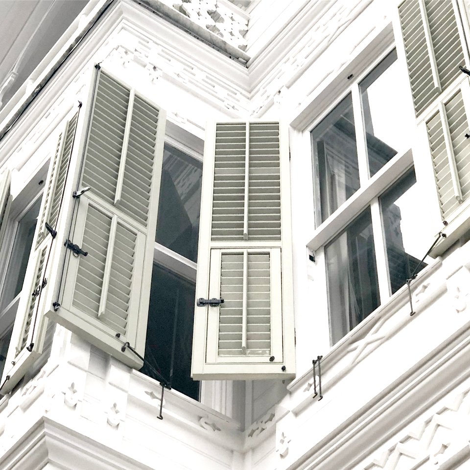 White Wooden Windows