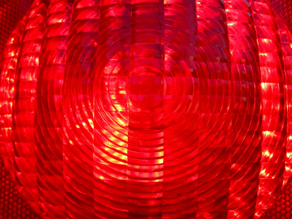 Red Light Circle Magenta