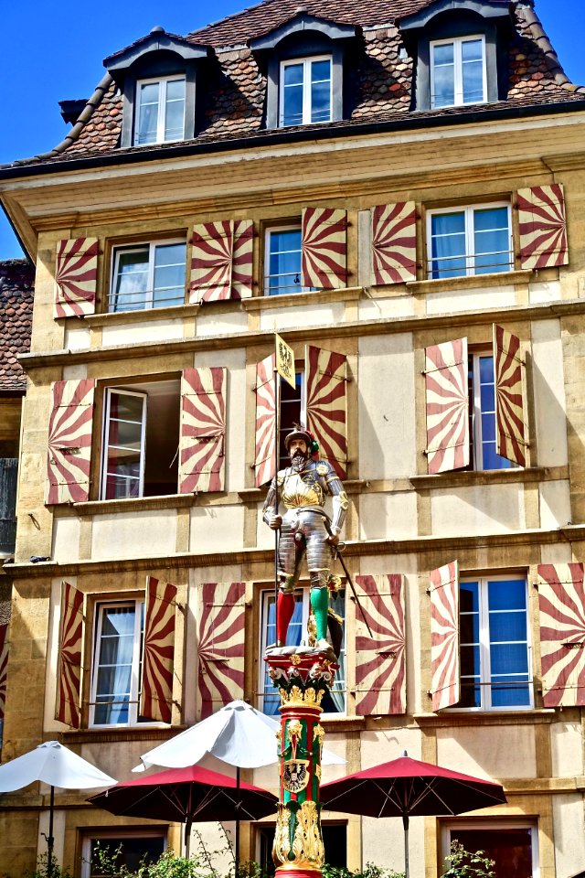 Landmark Building Facade Window