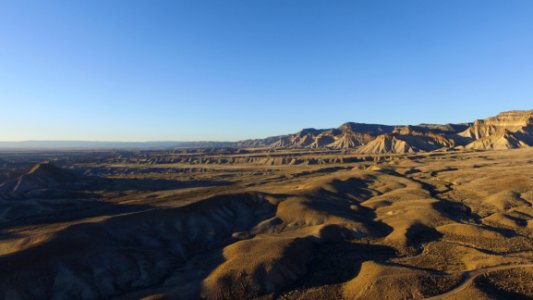 Badlands Wilderness Ecosystem Sky photo