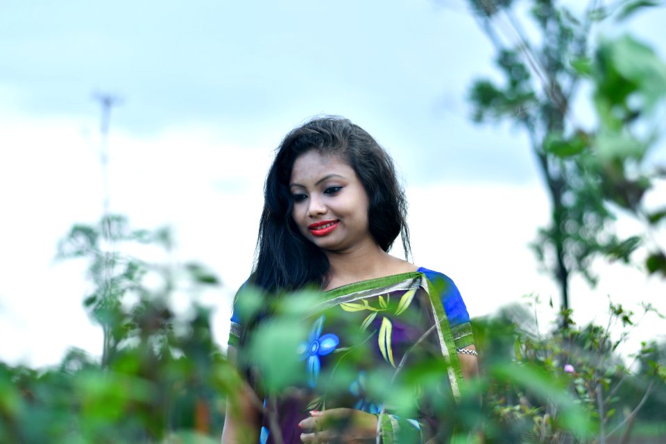 Green Beauty Girl Lady