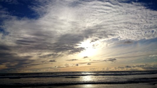 Sky Horizon Sea Cloud photo