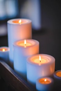 Selective Focus Photography Of Candles photo