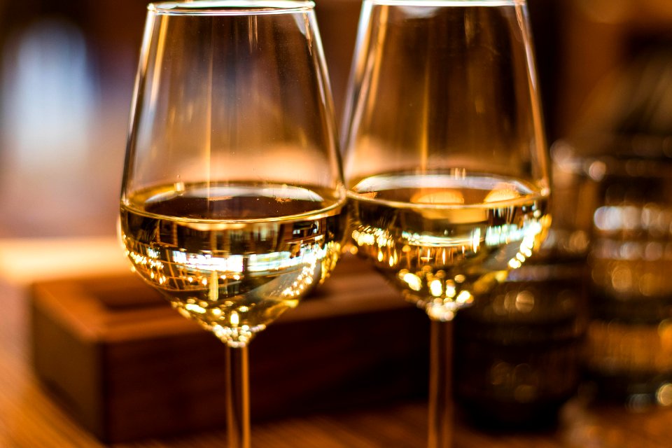 Close-Up Photography Of Wine Glasses photo