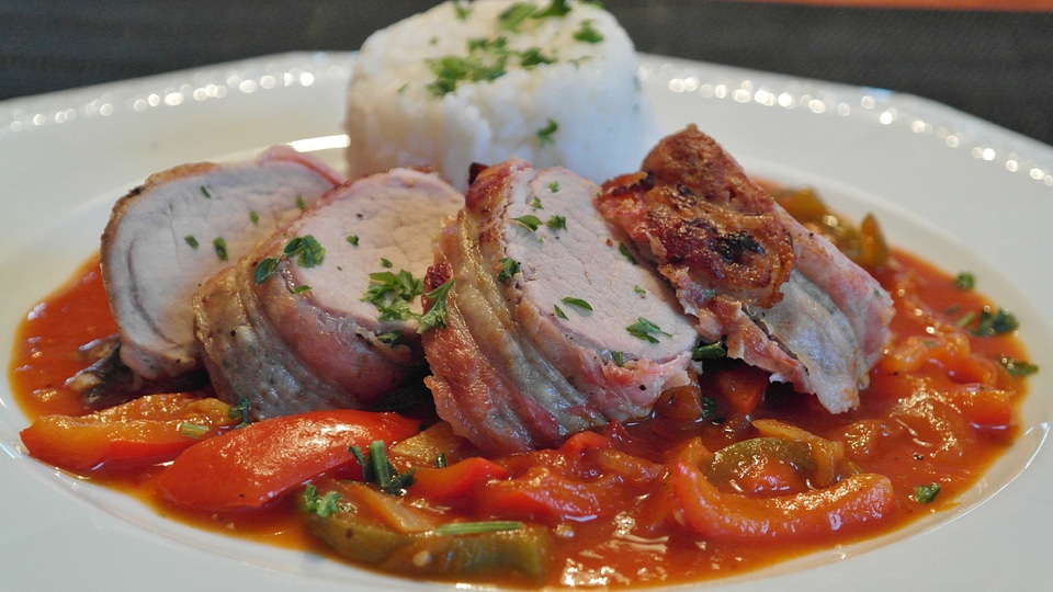 Paprika red green eat