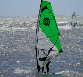 Windsurfing Sail Wave Wind photo