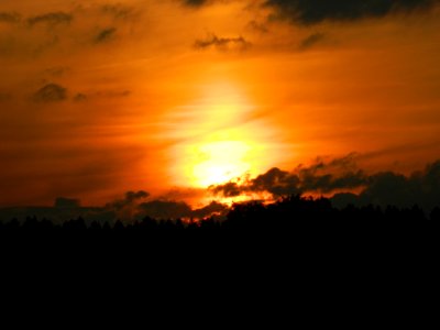 Sky Afterglow Red Sky At Morning Sunset photo