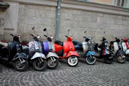 Scooter Motor Vehicle Motorcycle Street