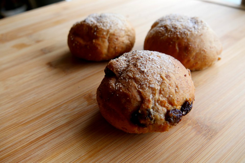 Powdered Sugar Oliebol Baked Goods Baking