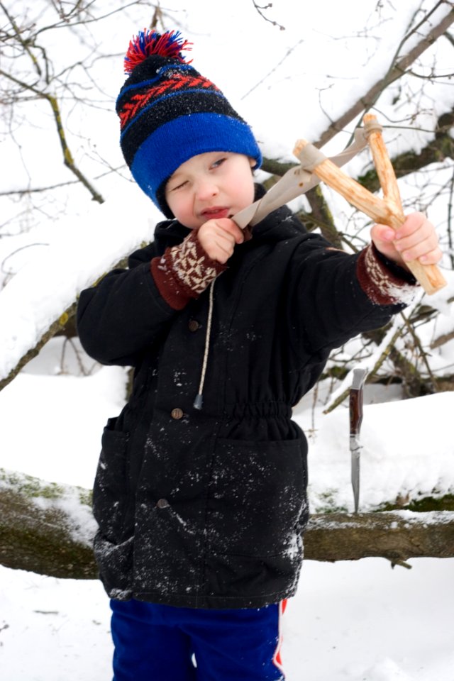 Winter Snow Headgear Freezing