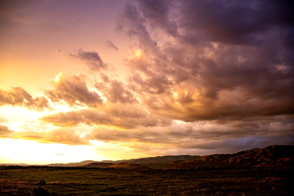 Landscape Photography Of Mountain During Golden Hour