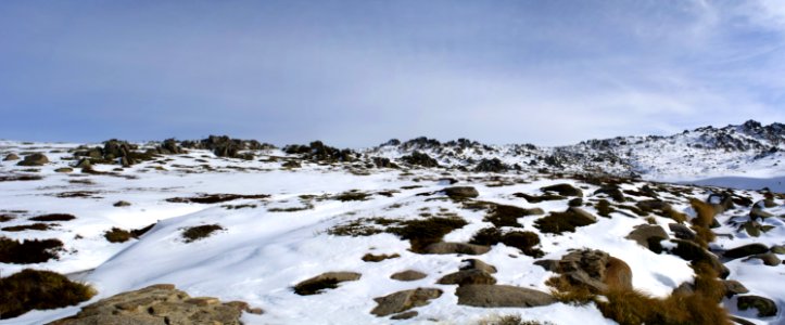 Snow Covered Mountains