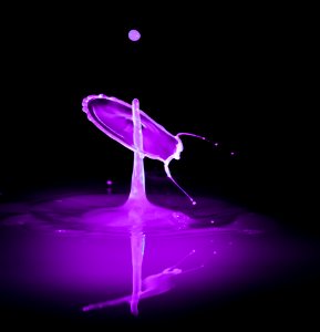 Purple Abstract Illustration