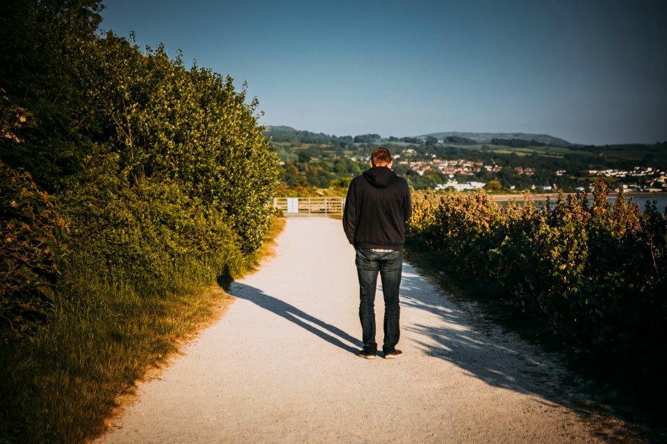 Man In Black Jacket