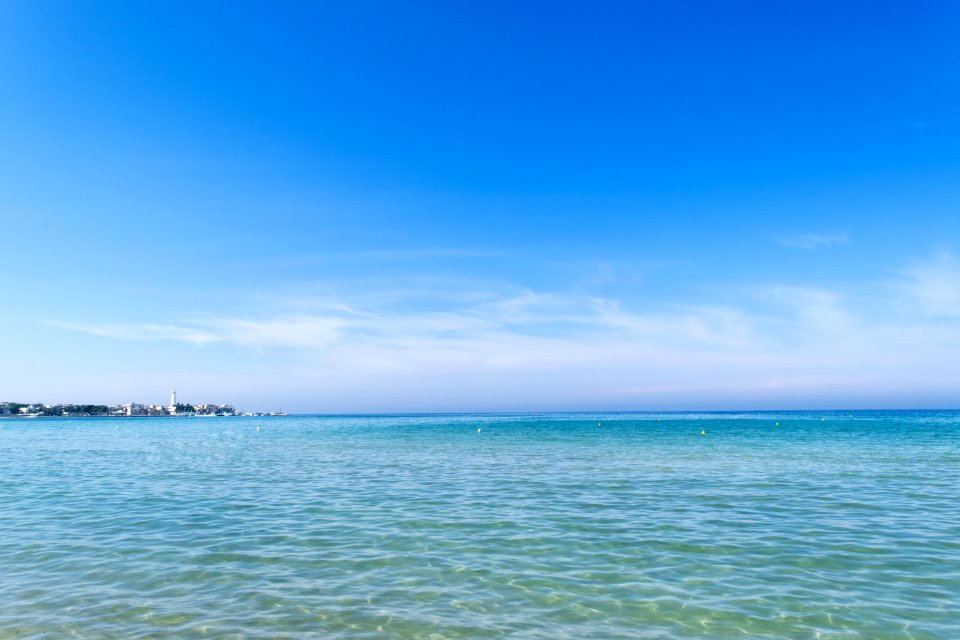 Sea Sky Horizon Ocean