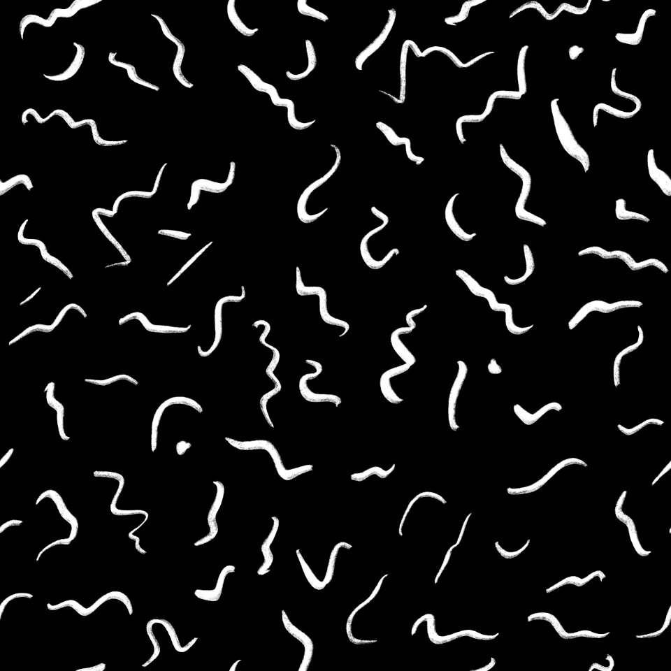 Black Black And White Pattern Text