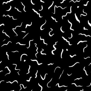 Black Black And White Pattern Text