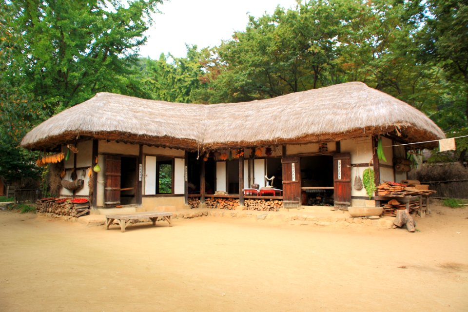 Thatching Hut Cottage House