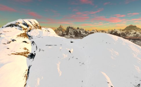 Sky Mountainous Landforms Snow Mountain