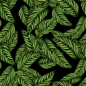 Green Pattern Leaf Design