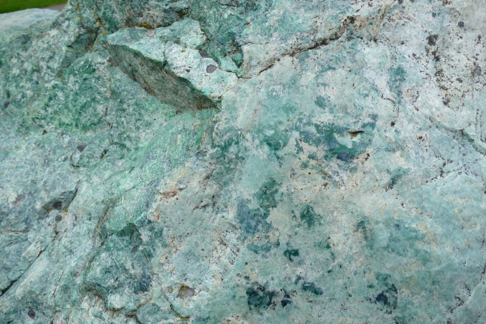 Green Rock Geology Mineral