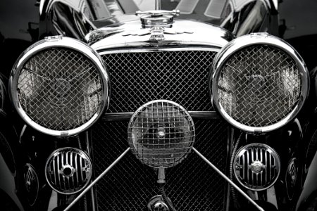 Car Motor Vehicle Black And White Monochrome Photography photo