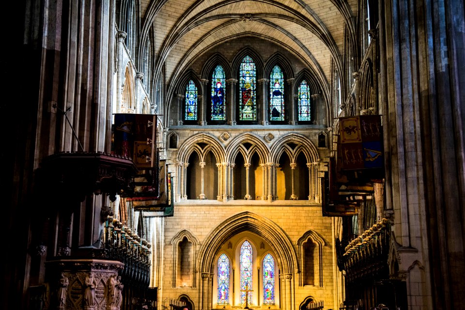 Cathedral Medieval Architecture Building Place Of Worship photo