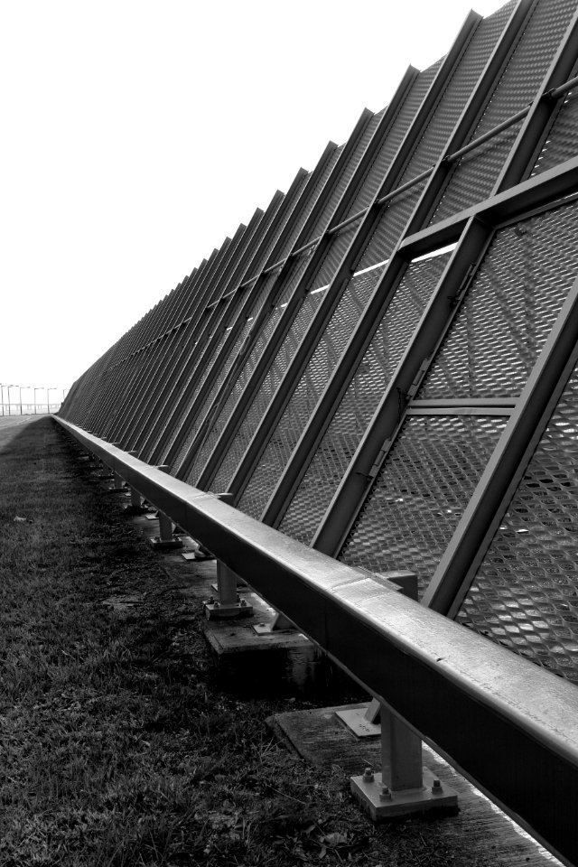 Black And White Landmark Structure Architecture