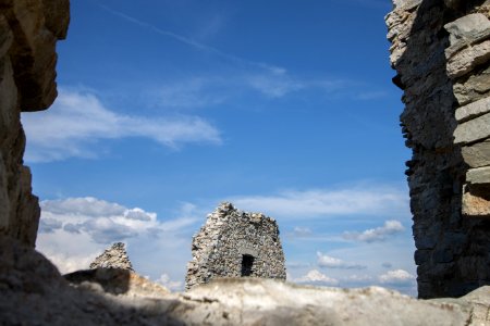 Ruins Sky Historic Site Rock