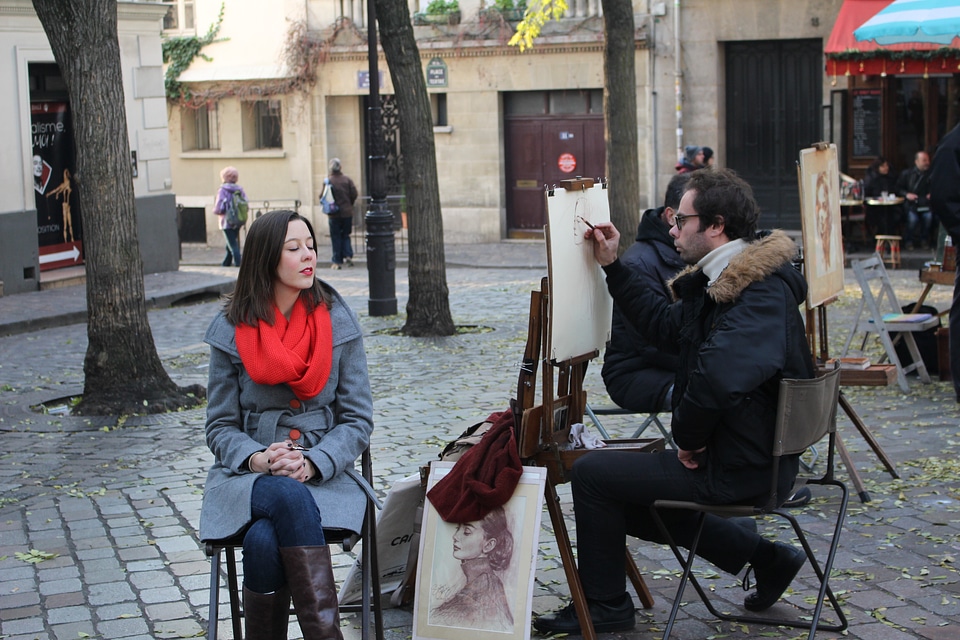 Paris painting artist