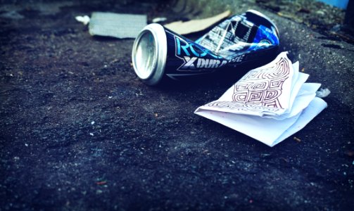 Grey Beverage Bottle