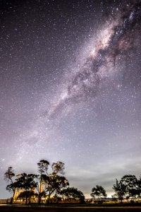 Scenic View Of Night Sky photo